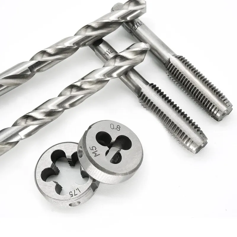 Режущий инструмент Tap and Die Set, Metric Size M2-M18 Standard Threading Tool