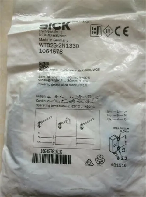 Фотоэлектрический датчик SICK photoelectric sensor WTB2S-2N1330 1064578