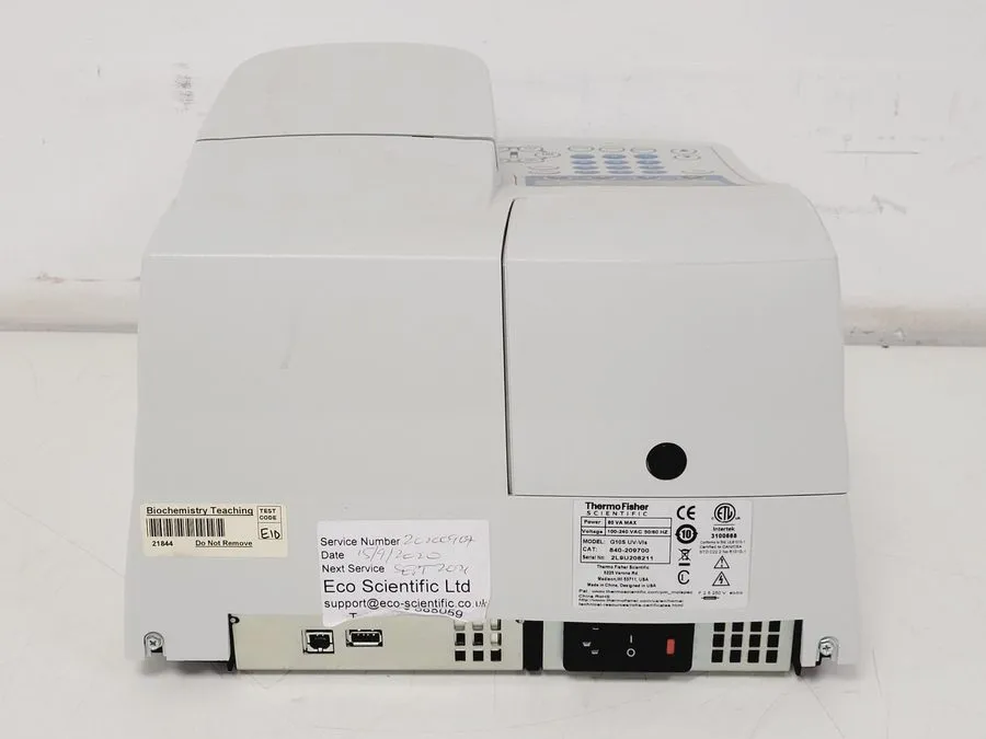 Спектрофотометр Thermo Scientific GeneSys G10S UV-VIS Spectrophotometer Lab — фото лота 2
