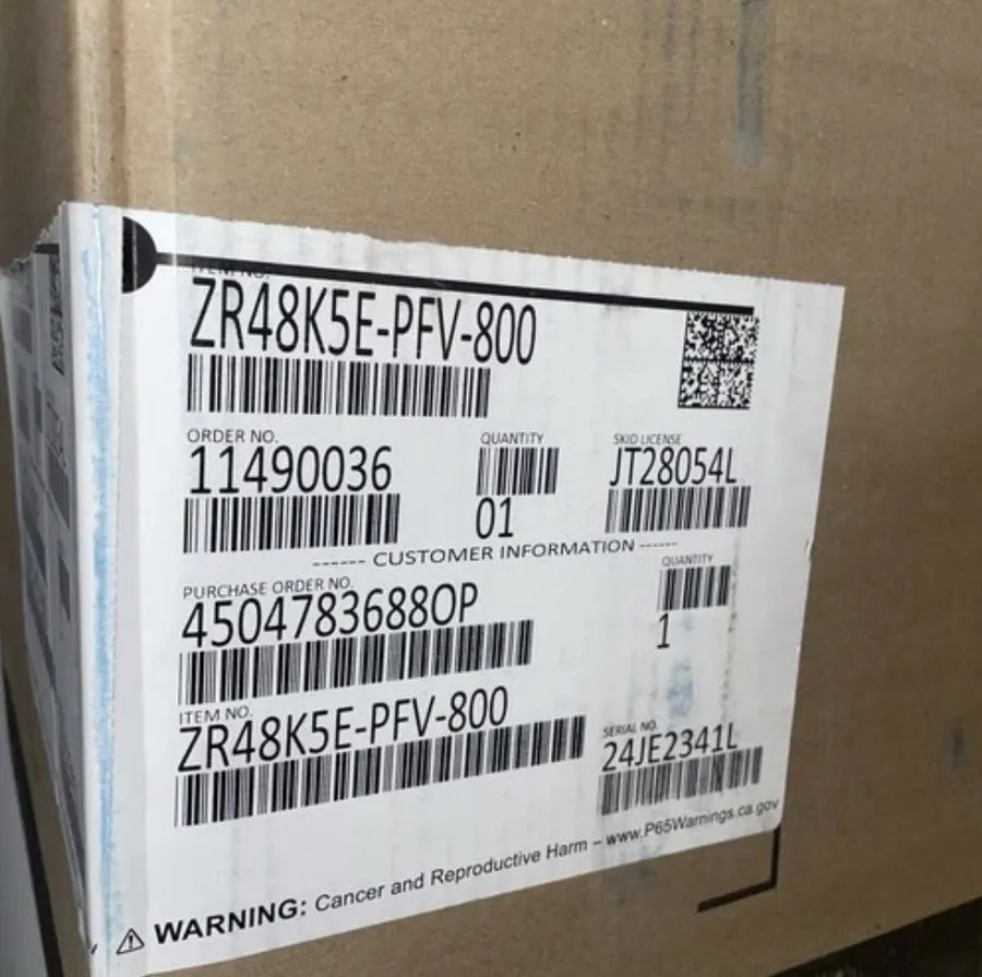 Компрессор Compressor A/C ZR48K5E-PFV-800 — фото лота 1
