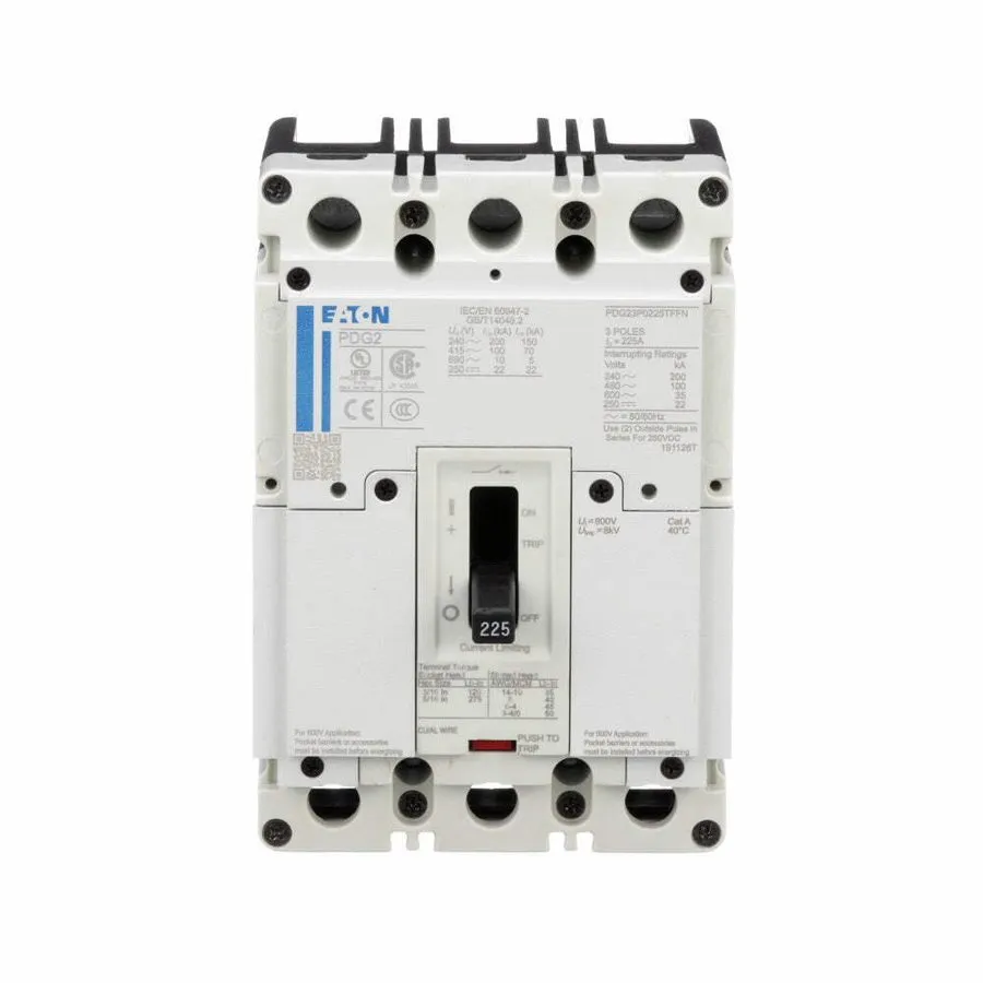 Автоматический выключатель Eaton PDG23M0070TFFL Circuit Breaker PDG2, 3P 70A 600