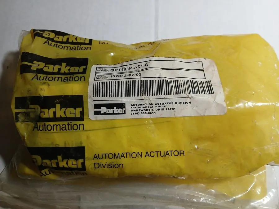Захват PARKER HANNAFIN PNEUMATIC PARALLEL GRIPPER ACTUATOR GPT101P-A81-A — фото лота 2