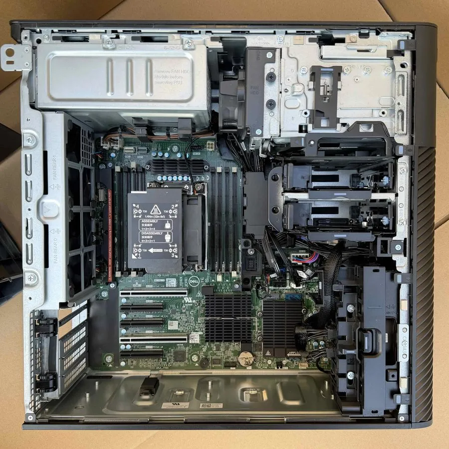 Блок питания Dell Precision T5860 Workstation With 1X 750W PSU ,Barebone System, — фото лота 3