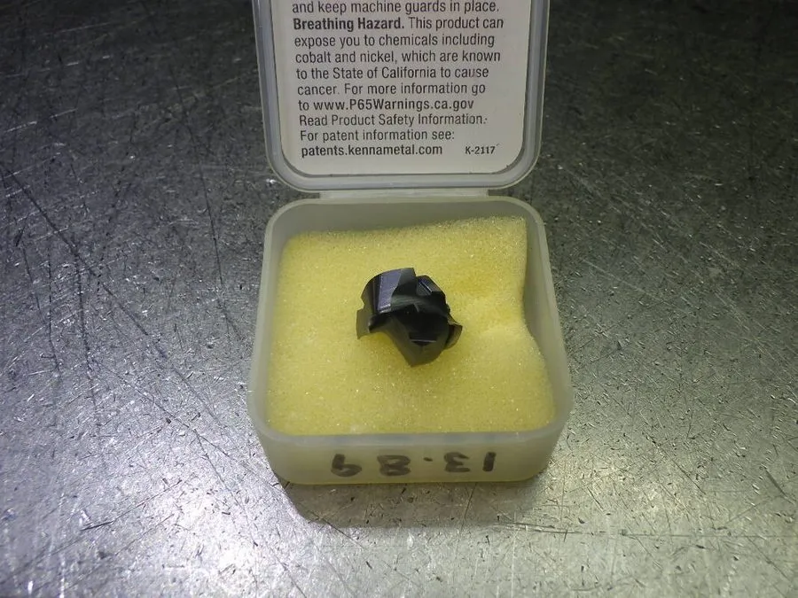 Режущий инструмент Kennametal 16.5mm Carbide Drill Tip Insert KTIP1650HPM KCP15 