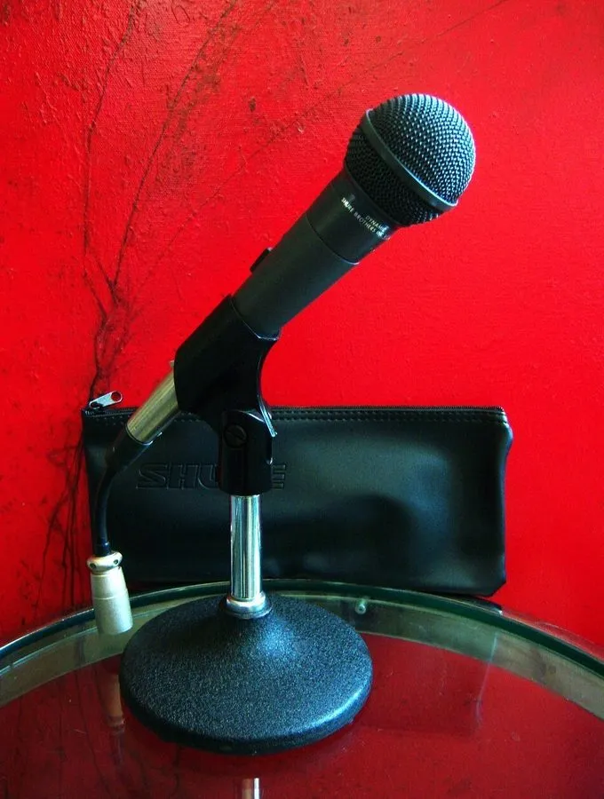 Микрофон Vintage Shure Model PE50SP Dynamic Vocal Microphone with On/Off Switch