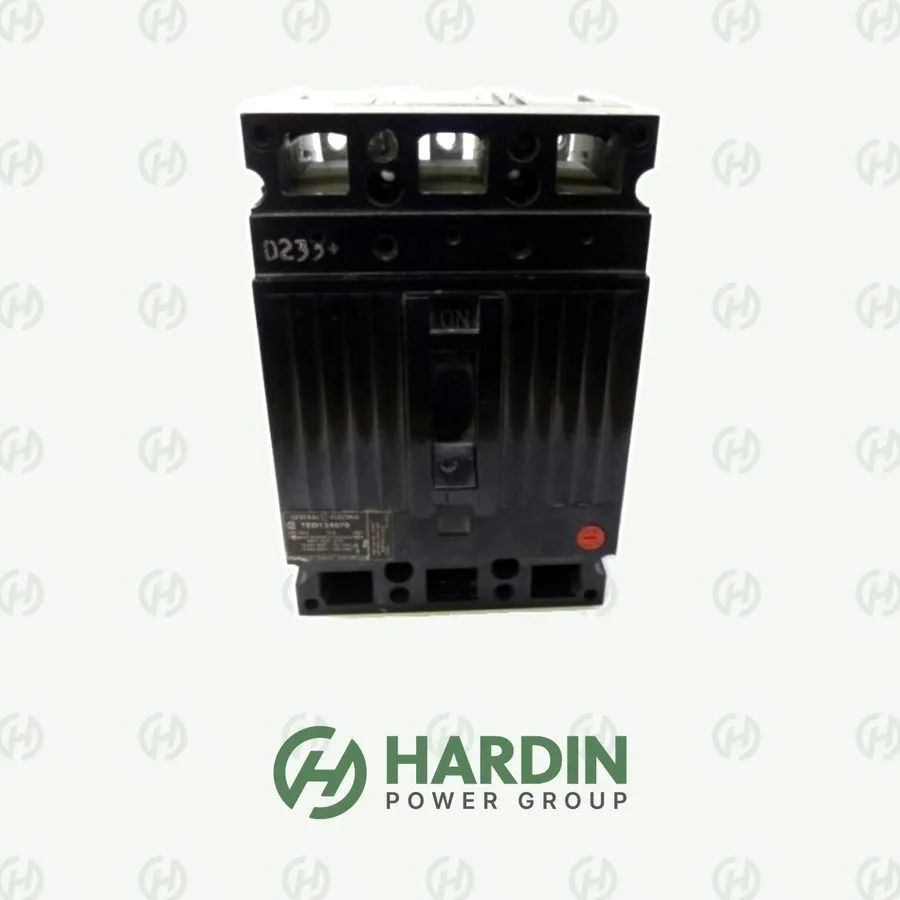 Автоматический выключатель GE TED134070 Circuit Breaker W/ Shunt Trip 70A 3P 480