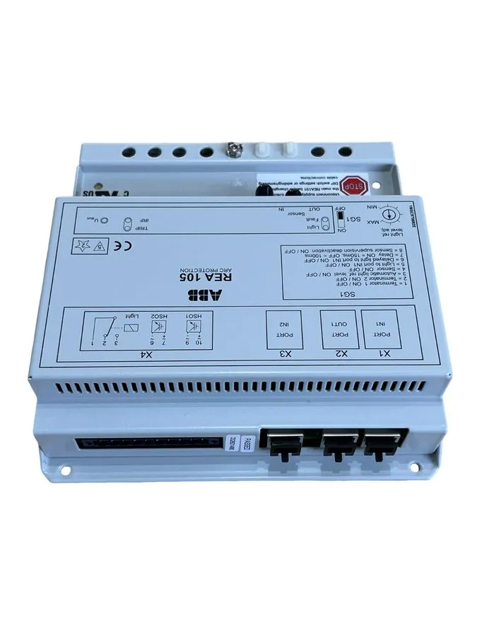 Реле защиты ABB REA 105 REA 105-AA Arc Flash Protection Relay Extension Module M — фото лота 2