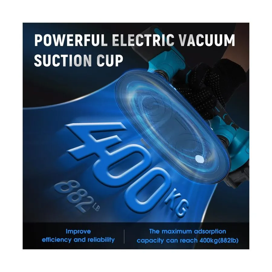 Вакуумная присоска Tile Vibration Tool 283mm Suction Cup 882lbs/400kg, Handheld — фото лота 2