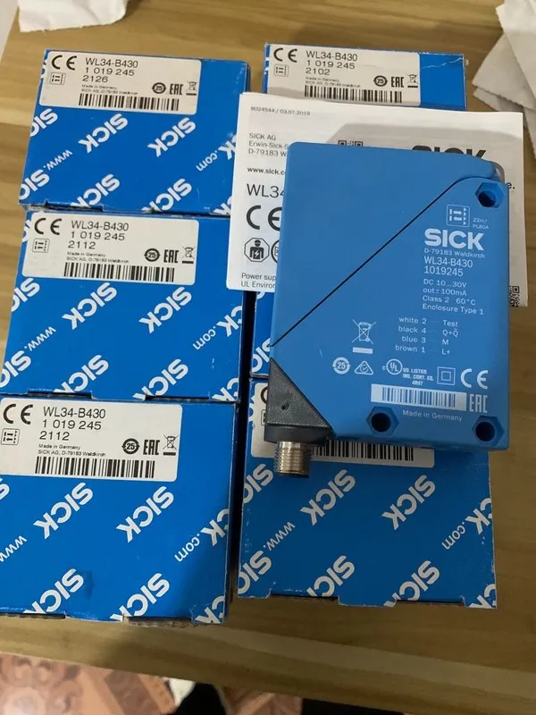 Фотоэлектрический датчик SICK WL34-B430 1019245 photoelectric switch sensor
