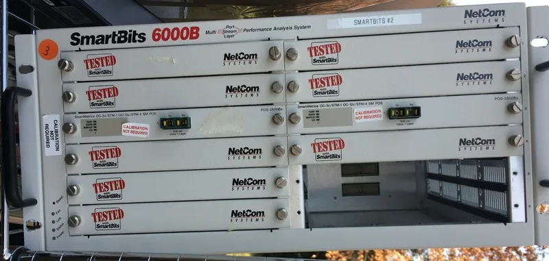 Шасси Spirent SmartBits SMB-6000B Chassis with POS-3500B'S X 2