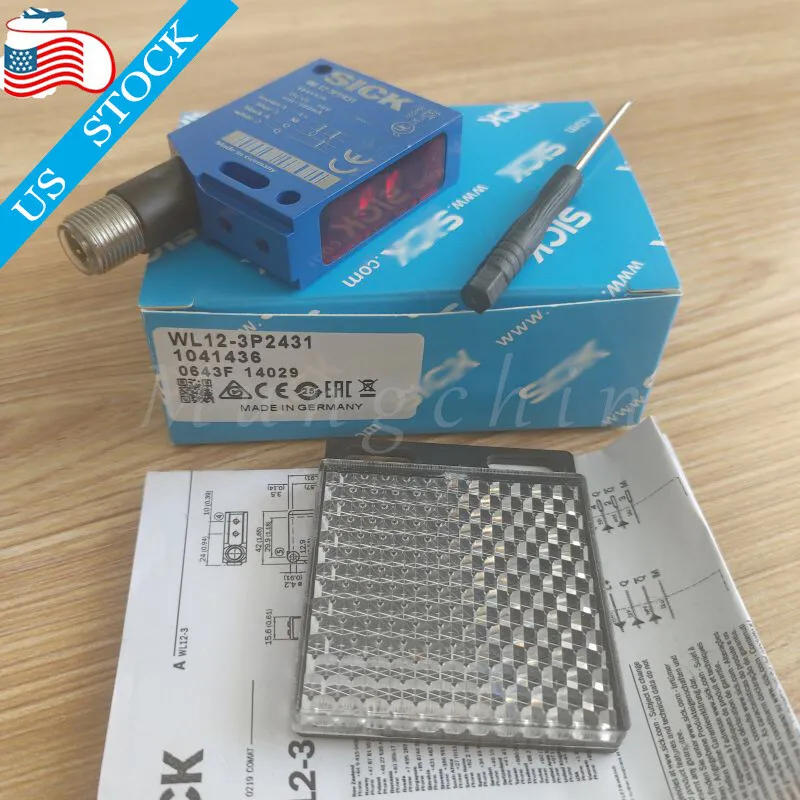 Фотоэлектрический датчик SICK WL12-3P2431 W12-3 Retroreflective Photoelectric Se