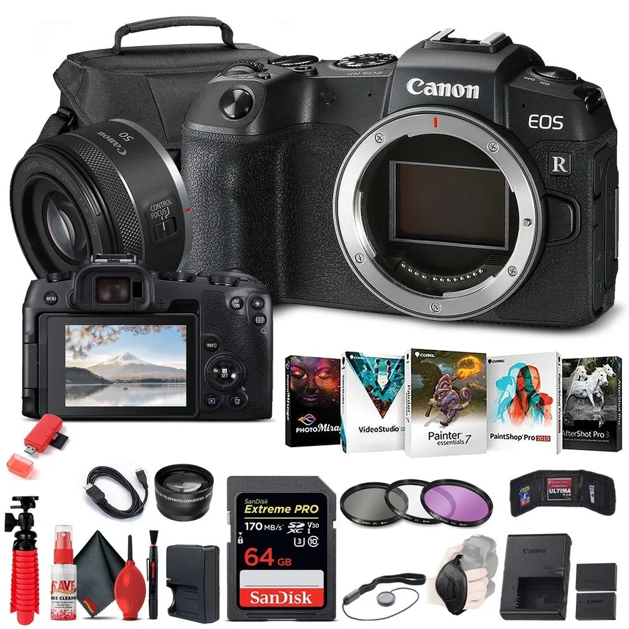 Фотокамера Canon EOS RP Mirrorless Digital Camera (3380C002) + Canon RF 24-70mm