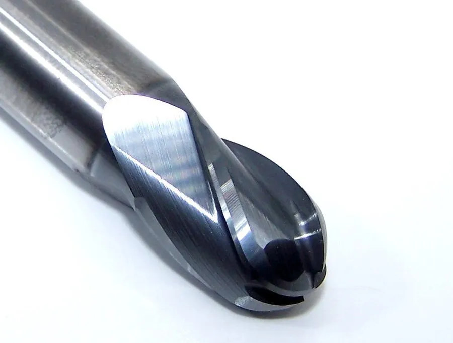 Режущий инструмент SECO 1/2" Solid Carbide Ball Nose End Mill 4 Flute SIRON-A 10 — фото лота 2