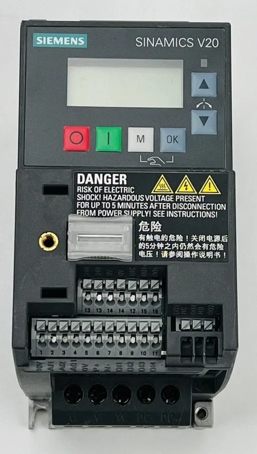 Частотный преобразователь SIEMENS SINAMICS V20 6SL3210-5BB13-7UV1 Variable Frequ