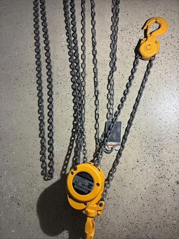 Таль Harrington 2 Ton Chain Hoist 20 Ft Lift CF020-20 — фото лота 1