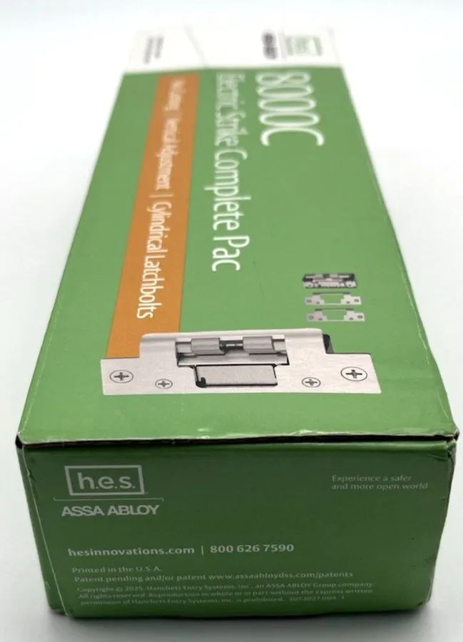Оборудование видеонаблюдения h.e.s ASSA ABLOY Electric Strike Complete Pac 8000C — фото лота 2