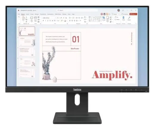 Монитор Lenovo ThinkVision E24-40 24 Class Full HD LED Monitor 16:9 Raven Black