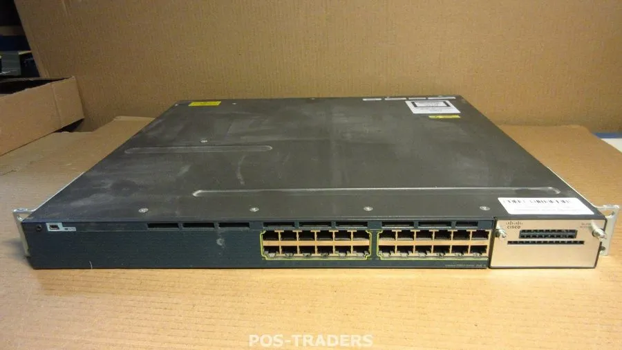 Коммутатор Cisco Catalyst WS-C3560X-24P-S 24-Port PoE+ Switch w/ C3KX-NM-10G