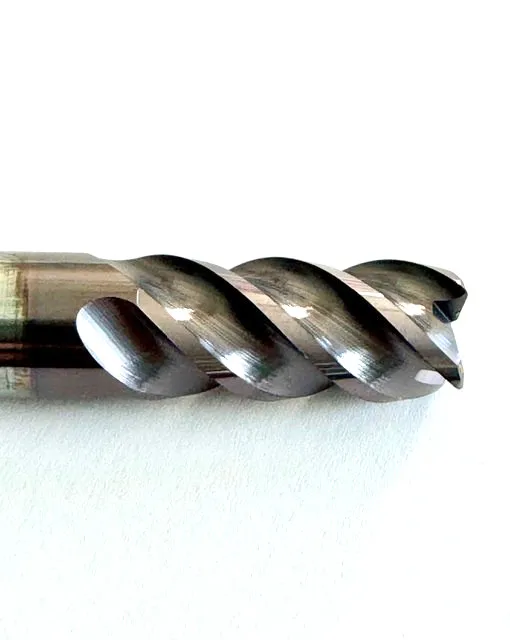Режущий инструмент 1/2 2 FLUTE SE 45 DEGREE HH CARBIDE END MILL W/.010cr. MICRO1