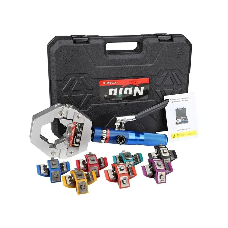 Трубопроводная арматура Nuiu FS-7842A Hydraulic Hose Crimper Kit 8T 17 inches x 