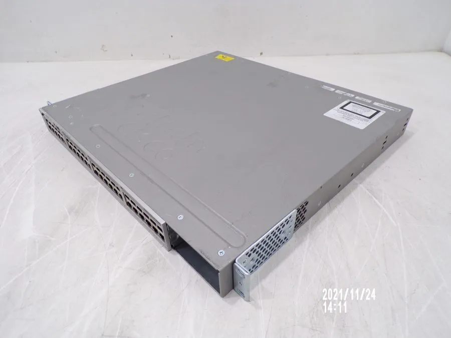 Коммутатор Cisco WS-C3850-48T-L Stackable 48 10/100/1000 Ethernet ports, with 35