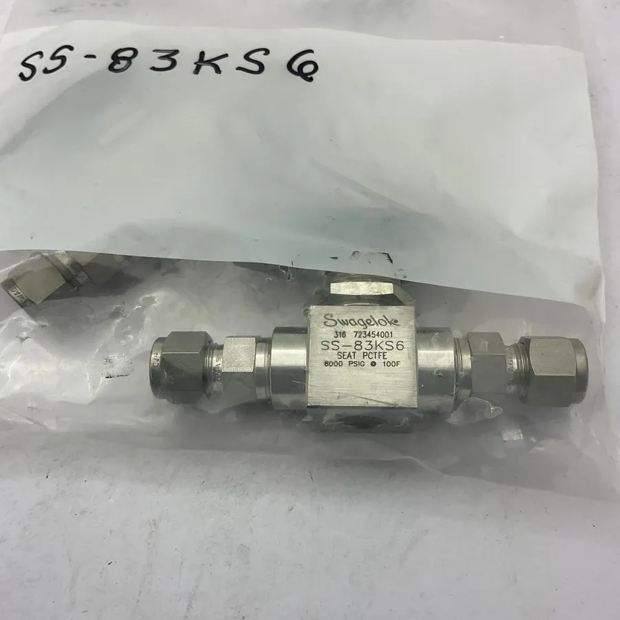 Клапан Swagelok SS-83KS6 high-pressure ball valve shipping