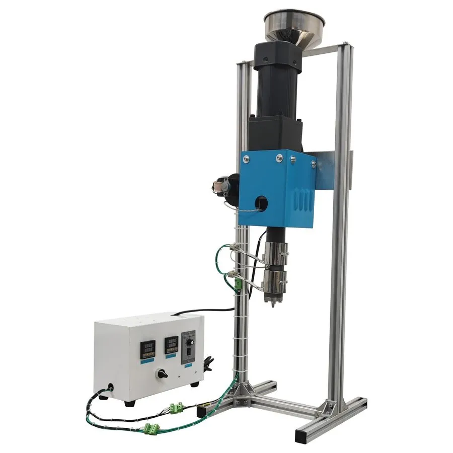 Оборудование ЧПУ 0.1-2kg/h Plastic Desktop Injection Molding Machine Single Scre