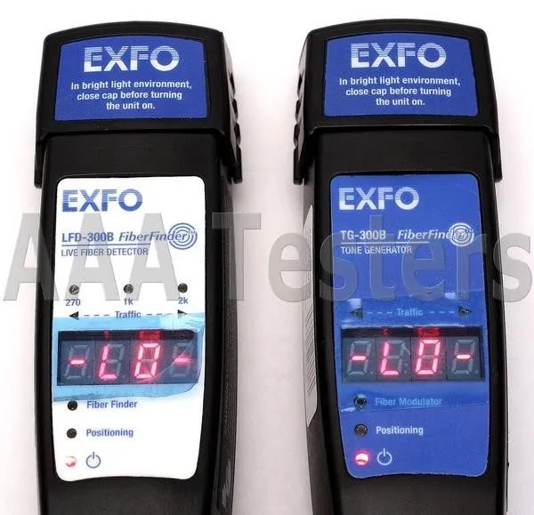 Тестер EXFO TK-FF LFD-300B TG-300B FiberFinder Tone Generator & Fiber Identifier — фото лота 2