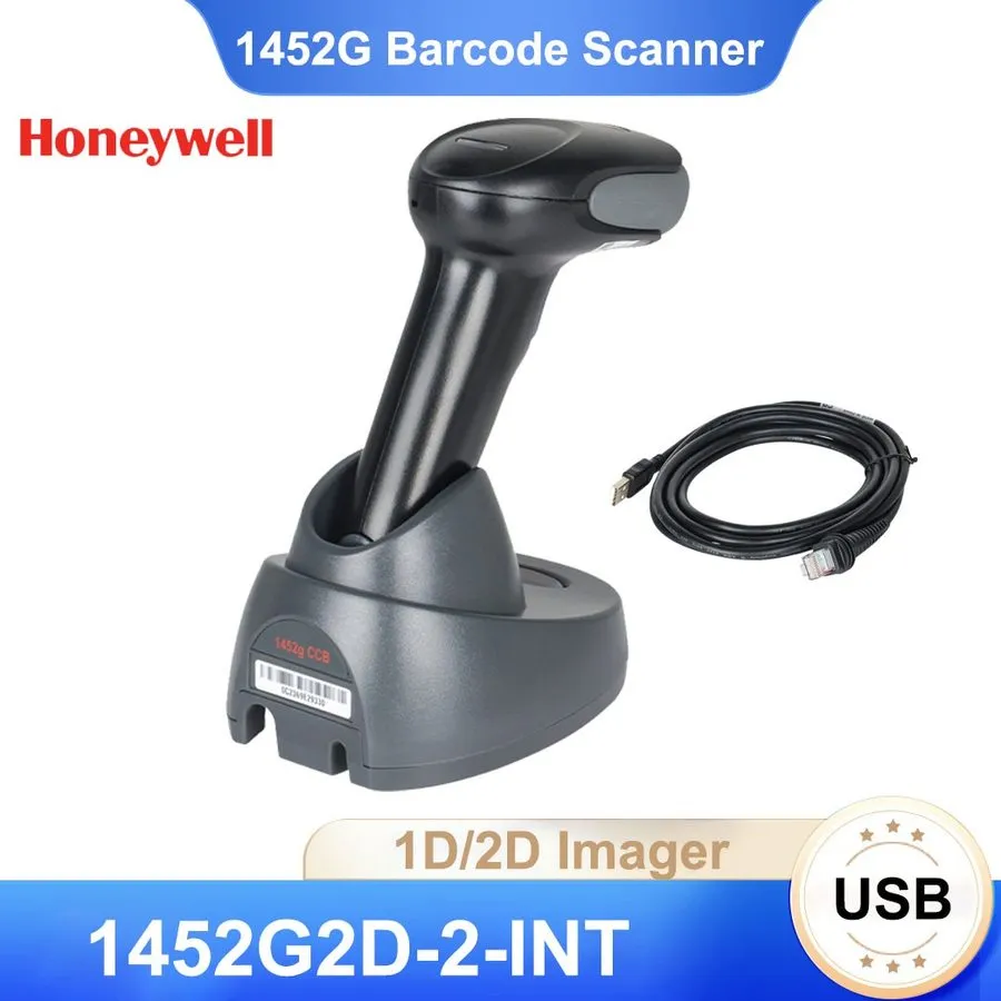 Сканер штрих-кода Honeywell Voyager 1452G2D-2-INT Bluetooth Wireless 2D Barcode 