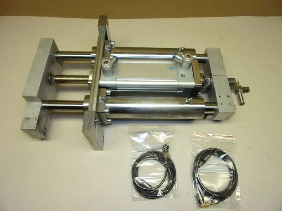 Конвейер Pneumatic linear press module, conveyor belt lifter, DNC-63-80-PPV-A (P — фото лота 1