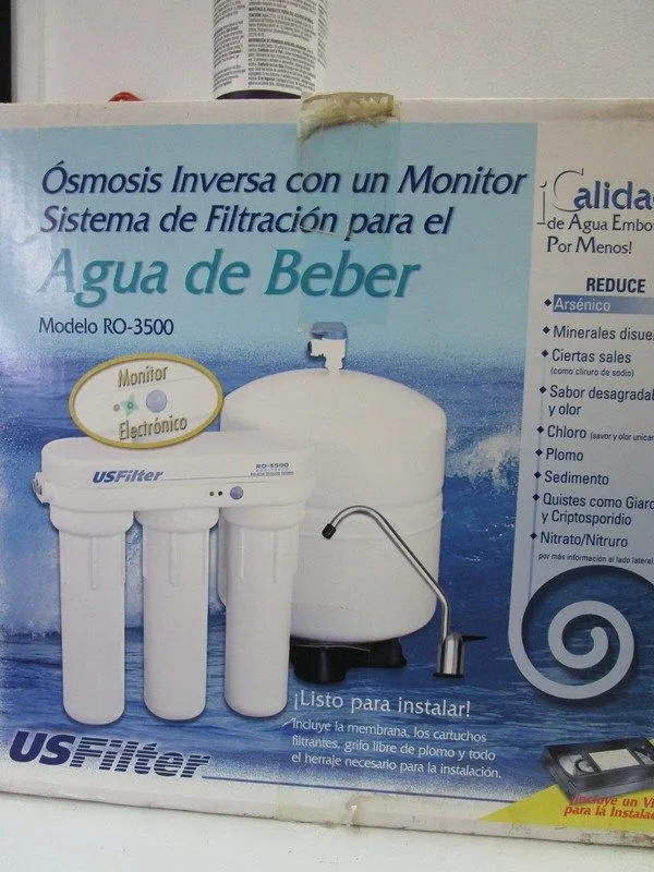 Насос US FILTER RO-3500 Monitored Reverse Osmosis System Pentek — фото лота 1