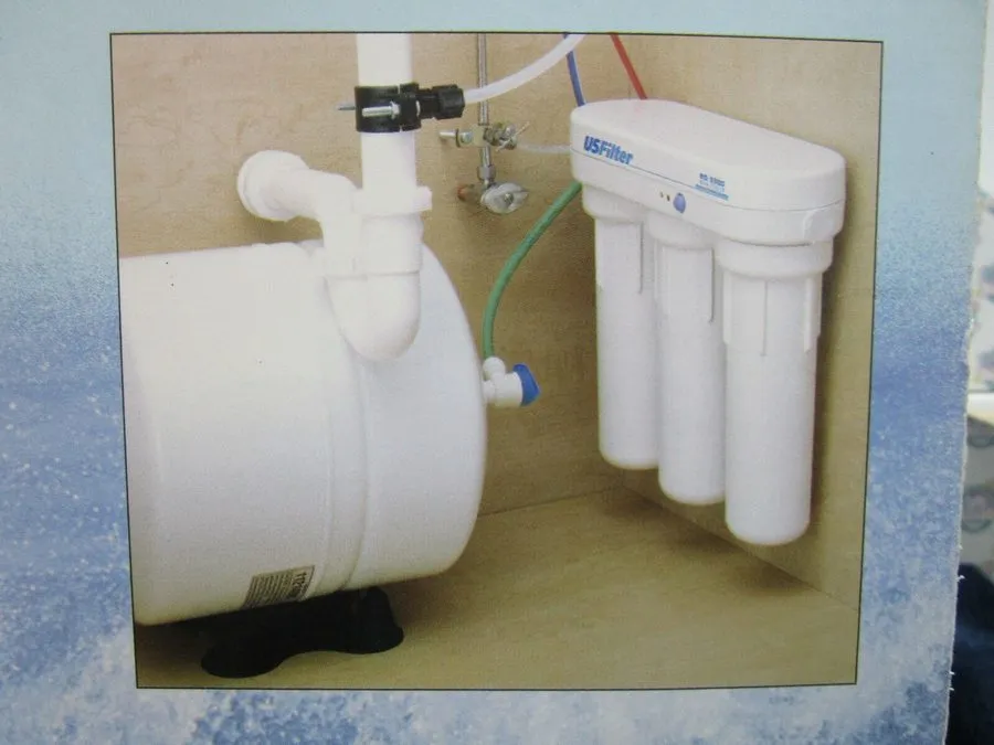 Насос US FILTER RO-3500 Monitored Reverse Osmosis System Pentek — фото лота 2