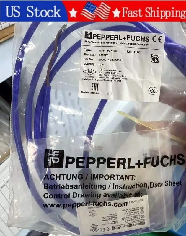 Датчик приближения Pepperl+Fuchs NJ2-12GK-SN Sensor&Proximity Switch