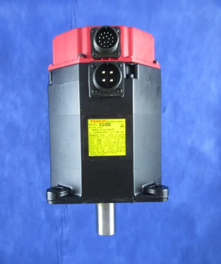 Серводвигатель Fanuc A06B-0142-B075 AC Servo Motor a12/2000 2.1kW 186V 2000rpm 7