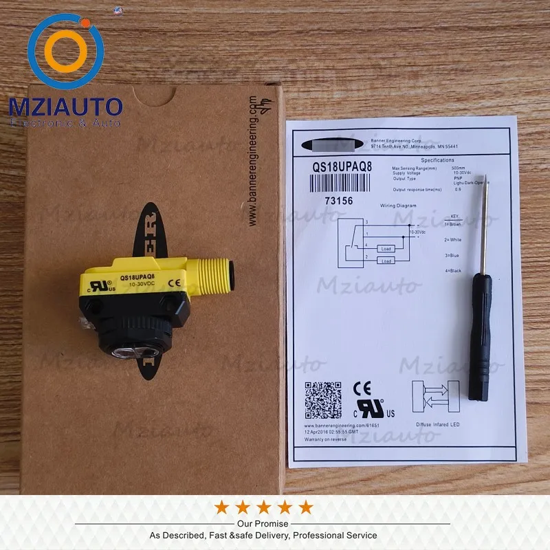 Фотоэлектрический датчик Banner QS18UPAQ8 photoelectric sensor