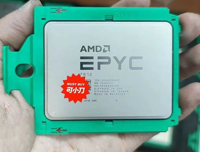 Процессор AMD EPYC 7R12 CPU 48 Core Processor 2.2-3.3GHz 192MB L3 Cache Unlocked