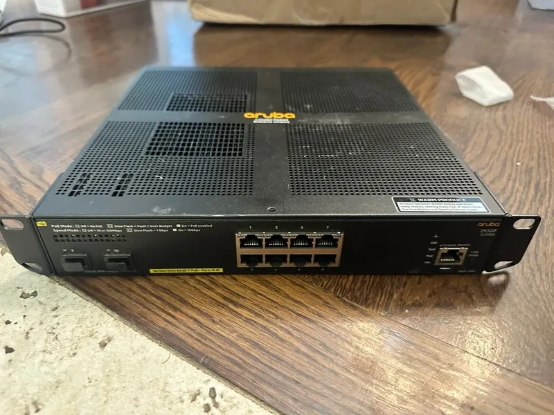 Коммутатор HP ARUBA 2930F JL258A 8 PORTS POE+ MANAGED SWITCH 2 PORTS 10GBE SFP