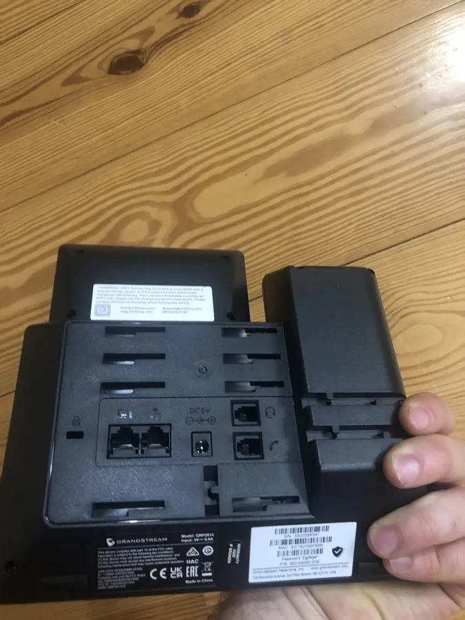 Grandstream GRP2613 3-Line VoIP Business Phone HD IP Phone Unit Only Very Good