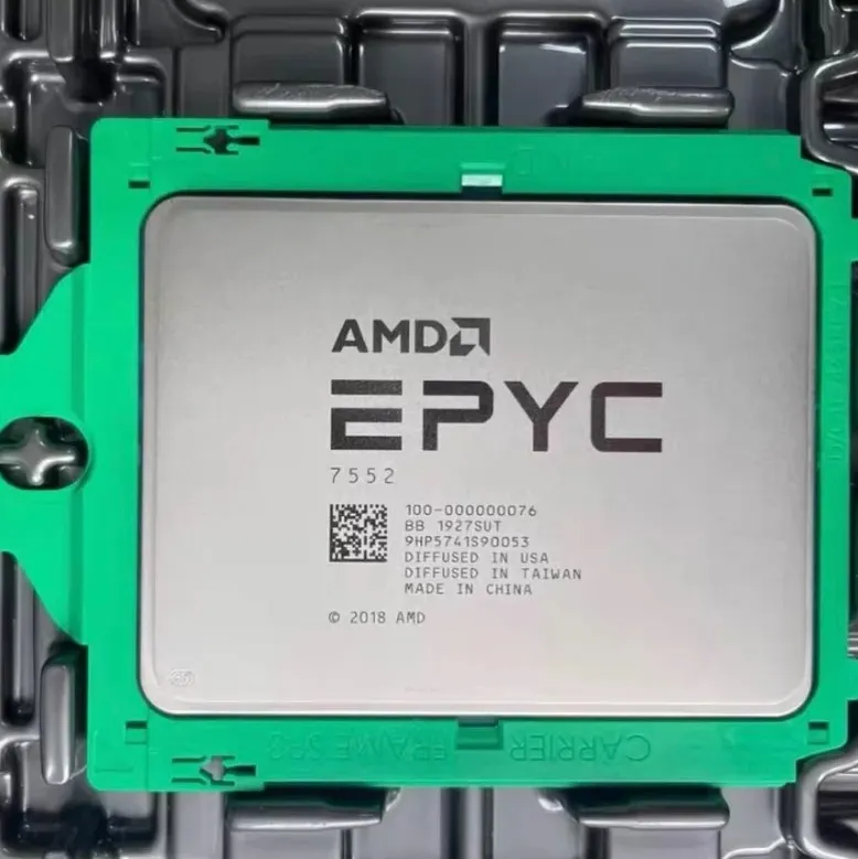 Сервер AMD EPYC 7552 CPU Server processor 48 Cores L3 Cache 192MB TDP 200W
