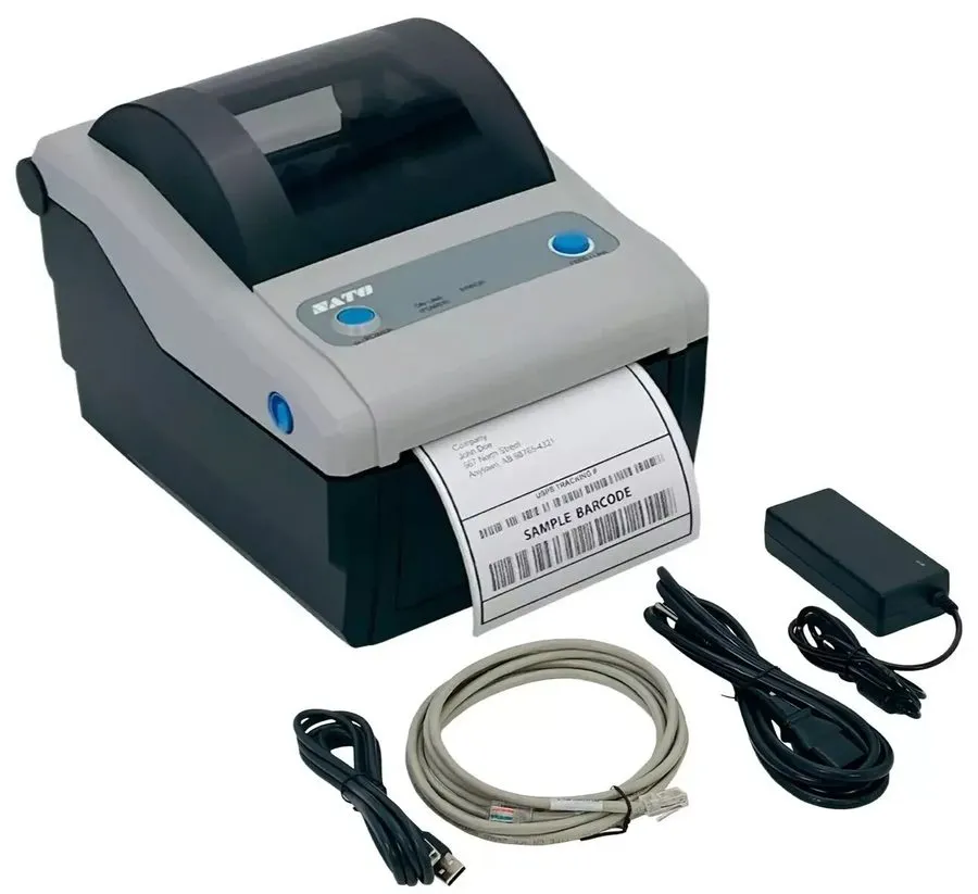 Принтер этикеток SATO CG412DT 4" High-Quality Japanese Label Printer Leading Ind
