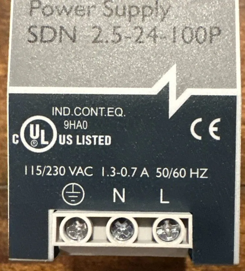 Блок питания Emerson SolaHD SDN 2.5-24-100P 24VDC 2.5A 60W DIN Rail Power Supply