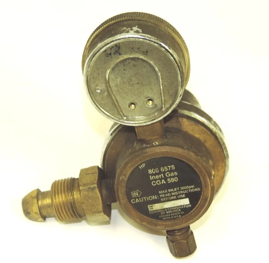 Трубопроводная арматура AIRCO CGA 580 SERIES 6500 INERT GAS REGULATOR 3/8” NPT 8