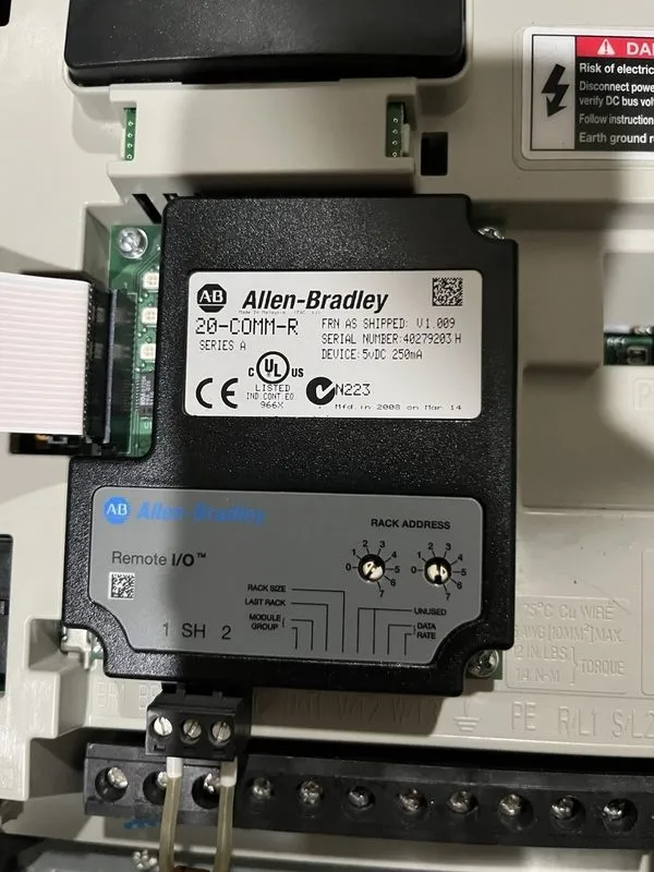 Частотный преобразователь Allen-Bradley 20DD027A0EYNANANE PowerFlex 700S AC Driv — фото лота 3