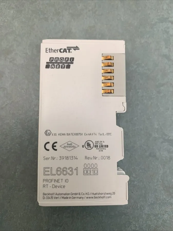 Модуль ввода-вывода Beckhoff EL6631 Communication EtherCAT Terminal