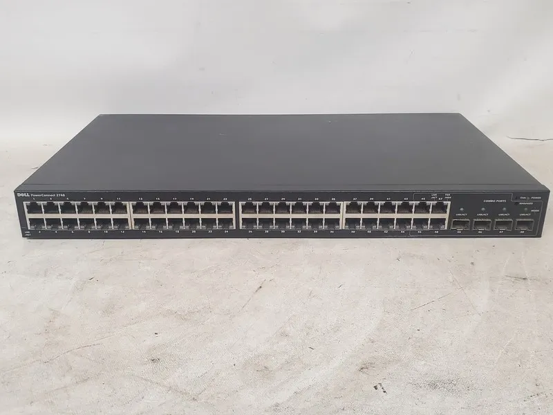 Коммутатор Dell PowerConnect 2748 28-Port Ethernet Network Switch