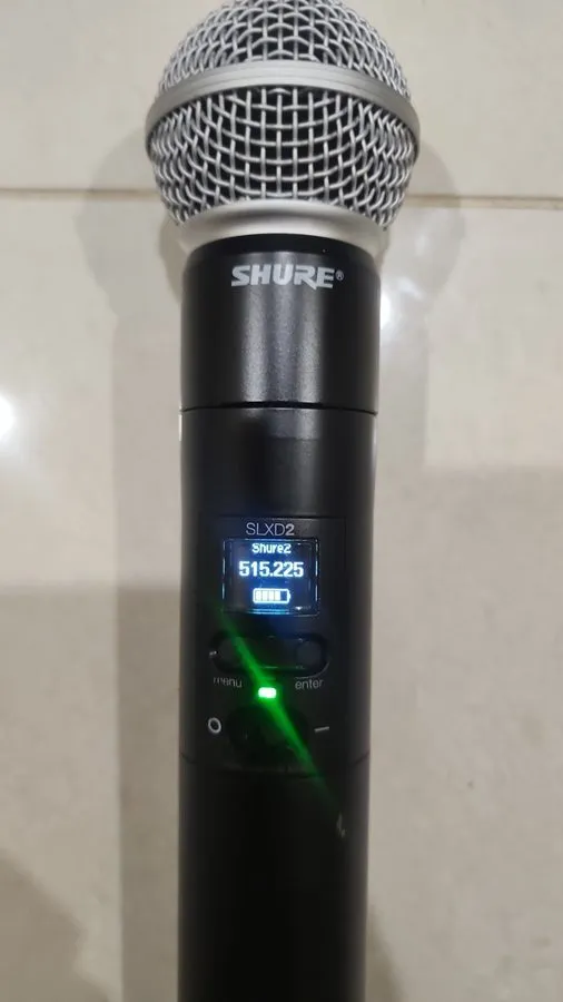 Радиосистема Shure SLXD2/SM58 Band J52 Wireless Microphone Transmitter, 558-616 