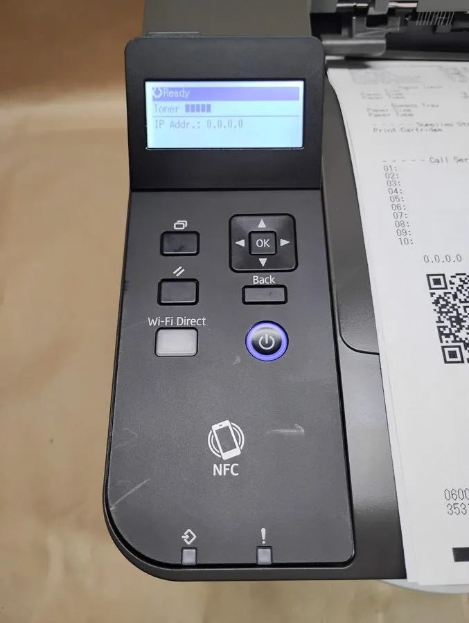 Лазерный принтер Ricoh SP 3710DN Laser Printer, Toner, Only 1,382 Pages, NFC, Wi