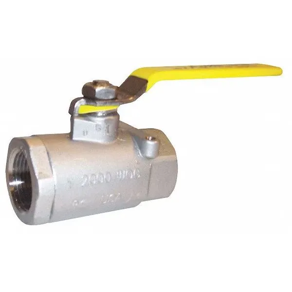 Клапан Apollo Valves 7610327A 1/2 In Ball Valve, Stainless Steel, Fnpt, Inline — фото лота 1