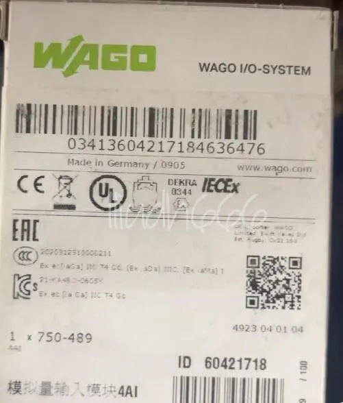 Контроллер WAGO 750-489 Logic Controller Module Fast