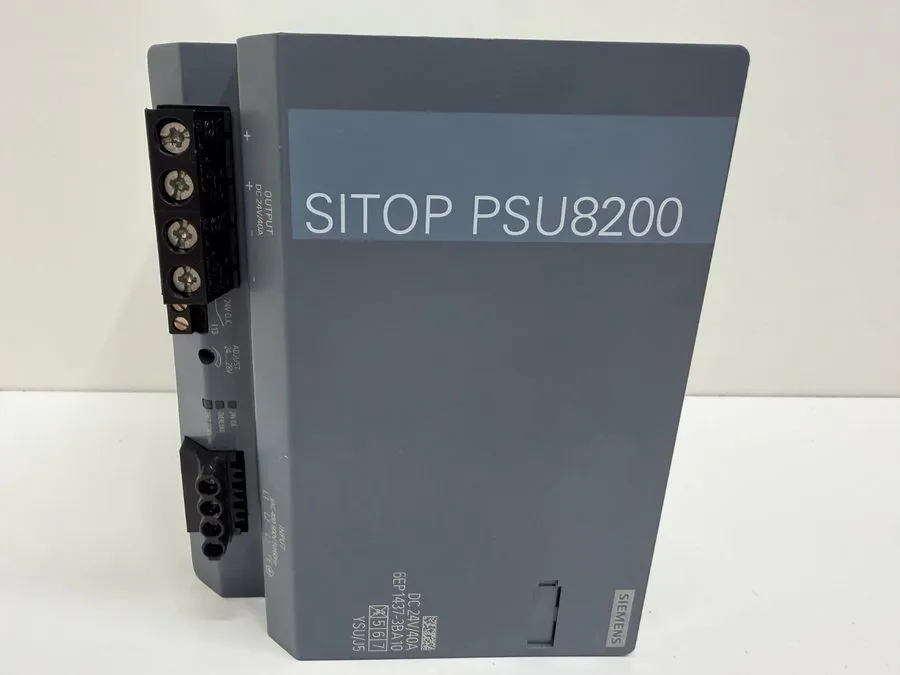 Блок питания SIEMENS 6EP1437-3BA10 SITOP PSU8200 POWER SUPPLY, 24VDC, 40A. 4E-21
